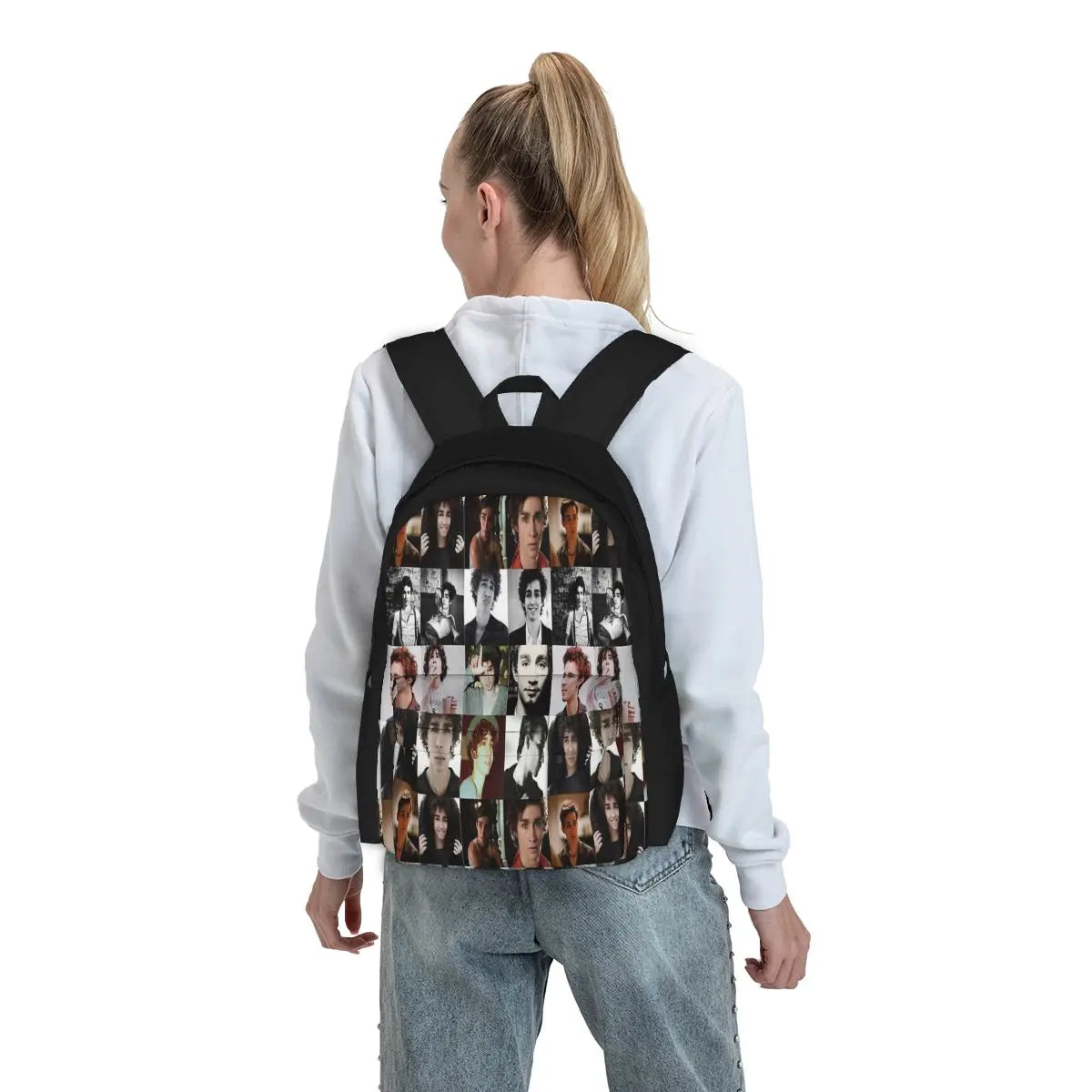 Robert Sheehan Men's Backpack with Zip Pockets