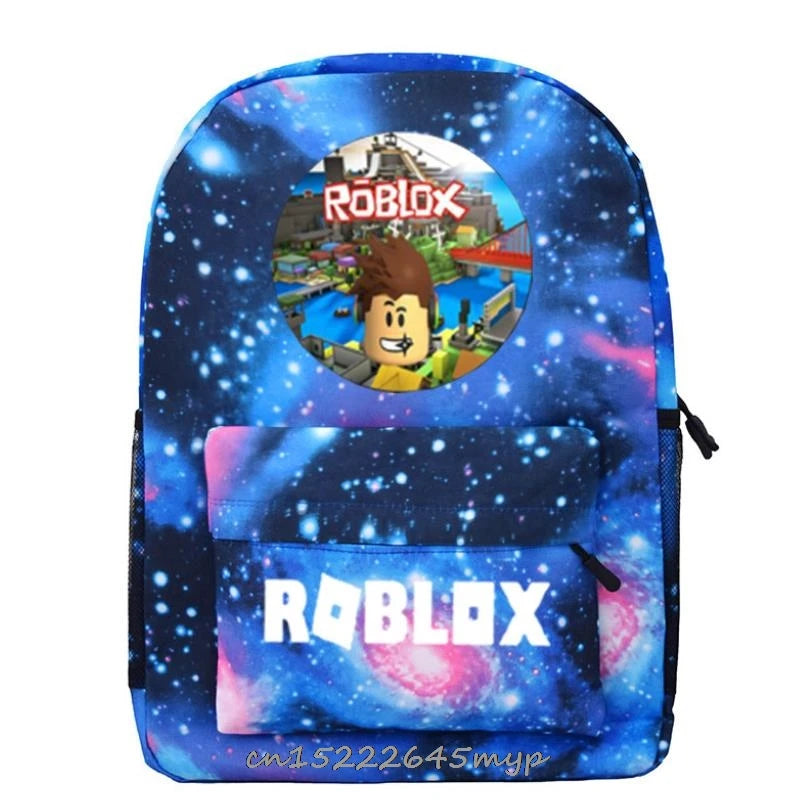 Robloxing Backpack For Teenagers Kids Boy Children Student School Bags