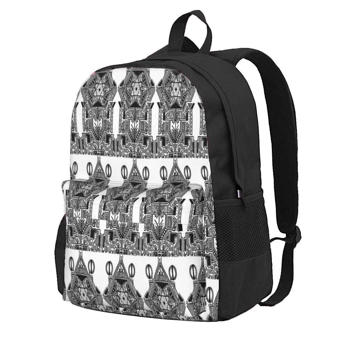 Rocket Launch Backpack Men's Bag Women's Zipper Close Manga Backpack