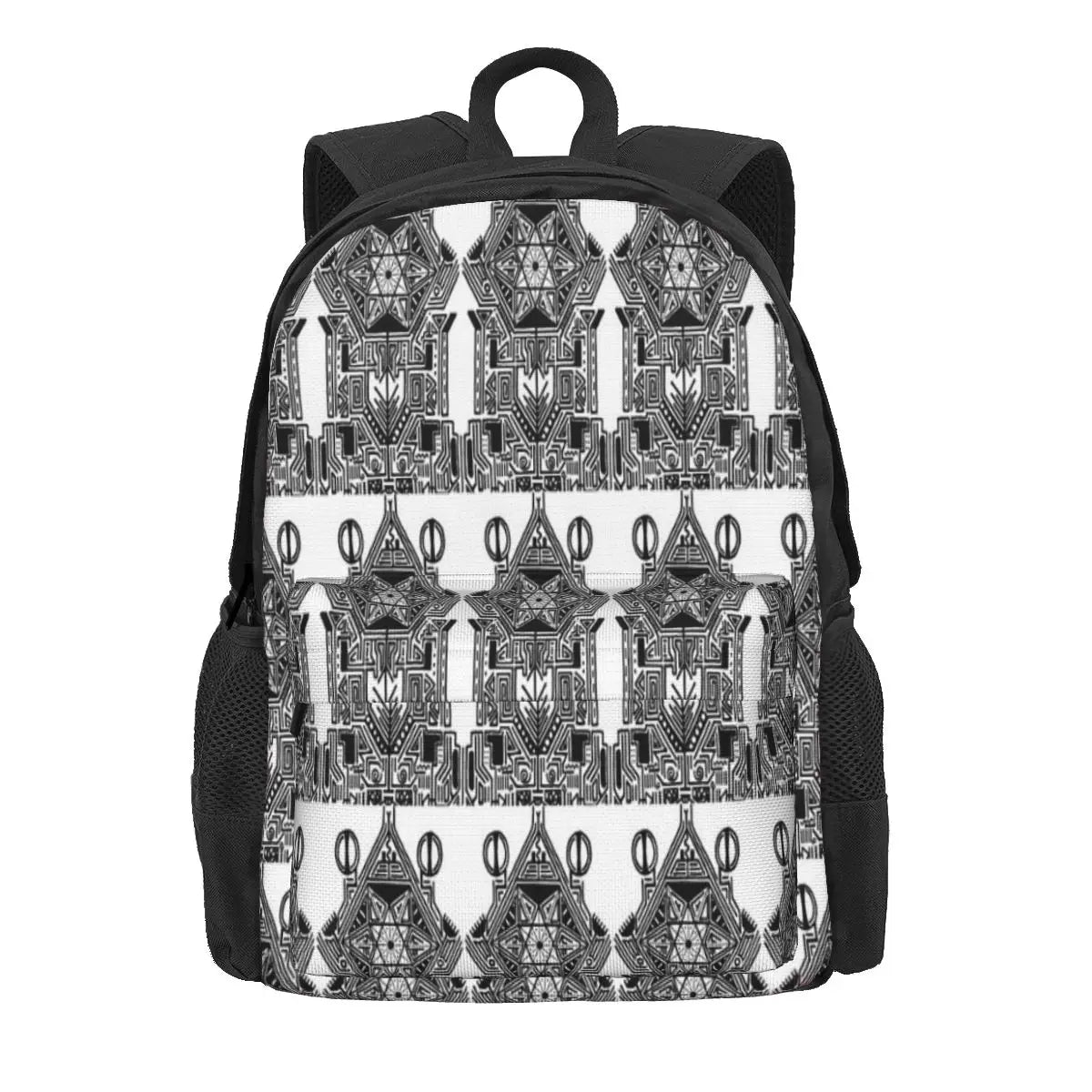 Rocket Launch Backpack Men's Bag Women's Zipper Close Manga Backpack