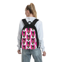 Rodrick Love Heart Backpacks Men's Women's Reusable Child Bag
