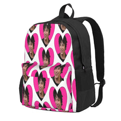 Rodrick Love Heart Backpacks Men's Women's Reusable Child Bag