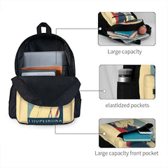 Luxemburg Backpacks Men's & Women's Zipper Class Bags