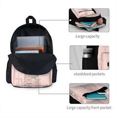 Rose Magic Castle Carving Backpacks Men's Backpacks Bags For Women Back Bag