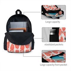 Rose Seamless Backpacks Men's Backpacks Bags For Women