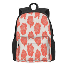 Rose Seamless Backpacks Men's Backpacks Bags For Women