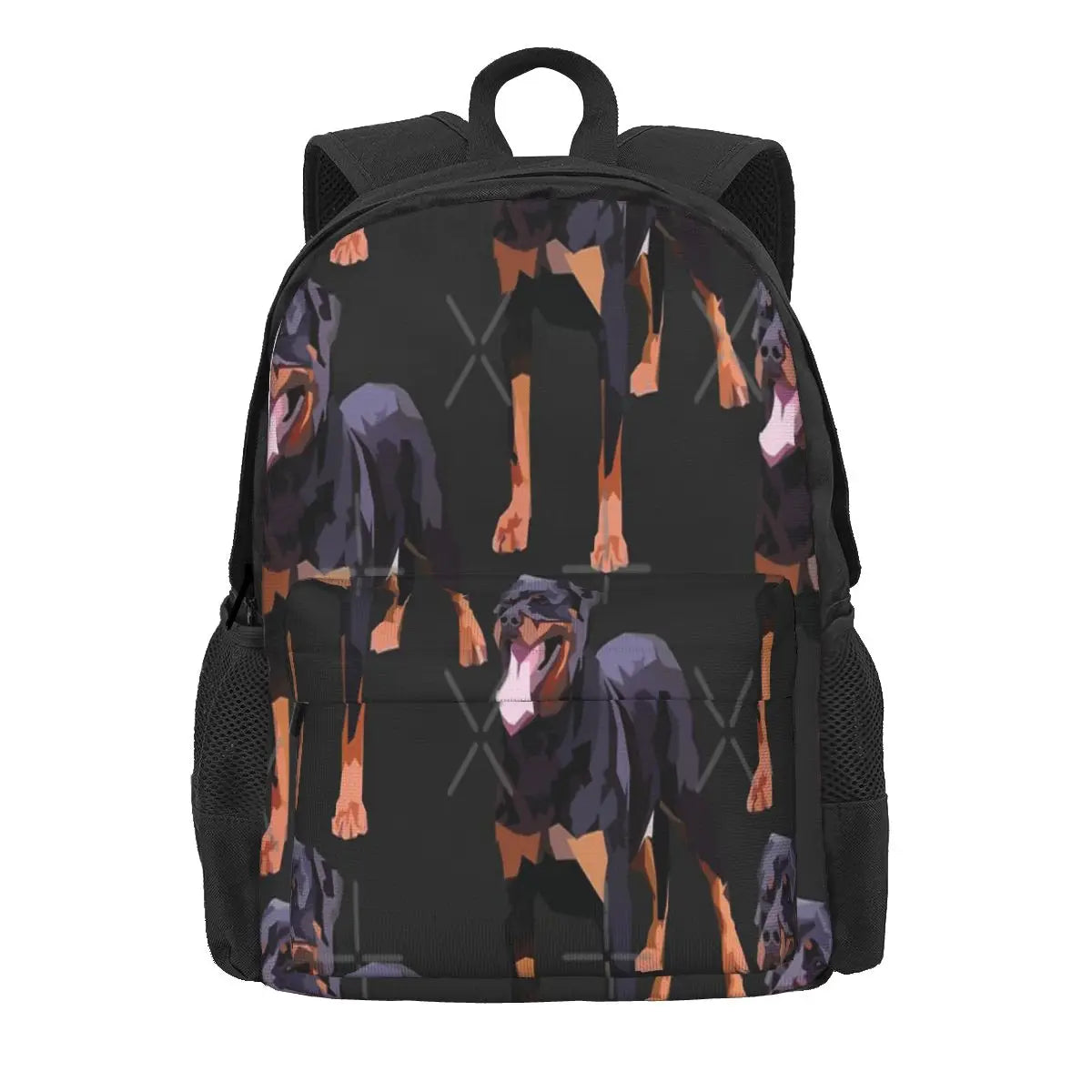 Rottweiler Backpacks Men's & Women's Bag Student