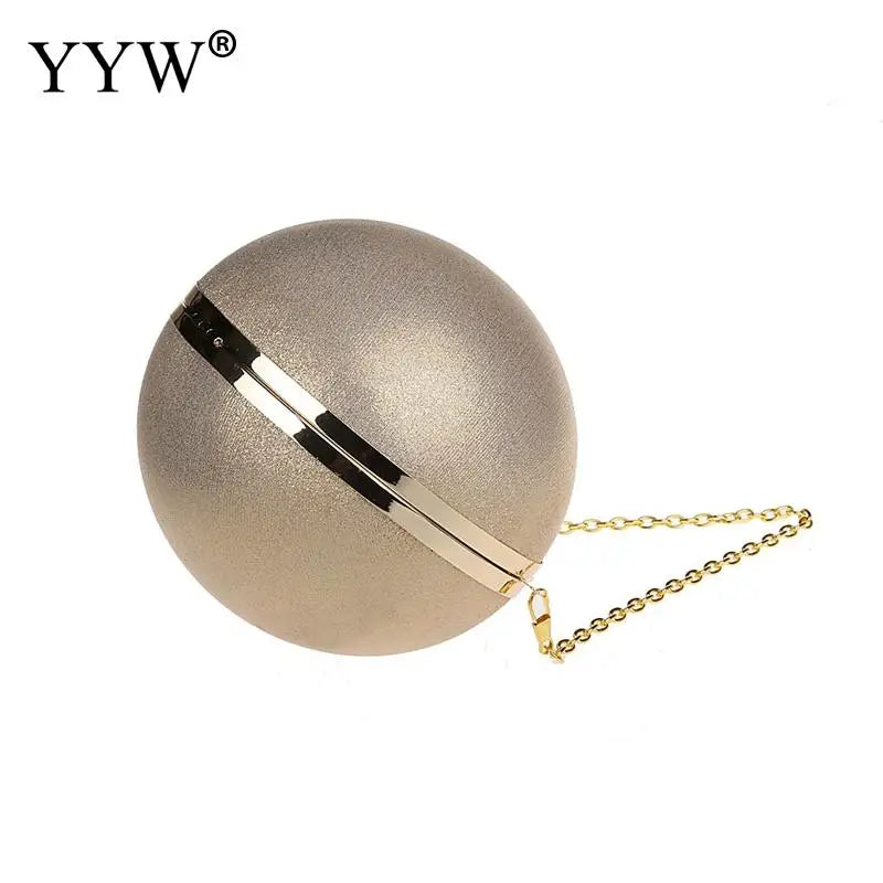 Silver Evening Party Clutch Bag for Women