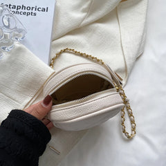 Round Crossbody Bags for Women Purses Mini Shoulder Bags Hand Bags