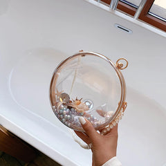 Clear Acrylic Party Clutch Evening Bag Shoulder Bag Totes