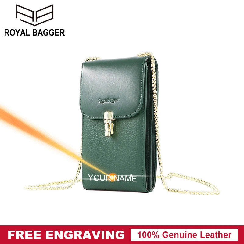 Women's Shoulder Bag Cow Leather Small Sling Bags
