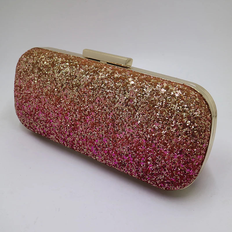 Sequin Evening Clutch Bag for Party