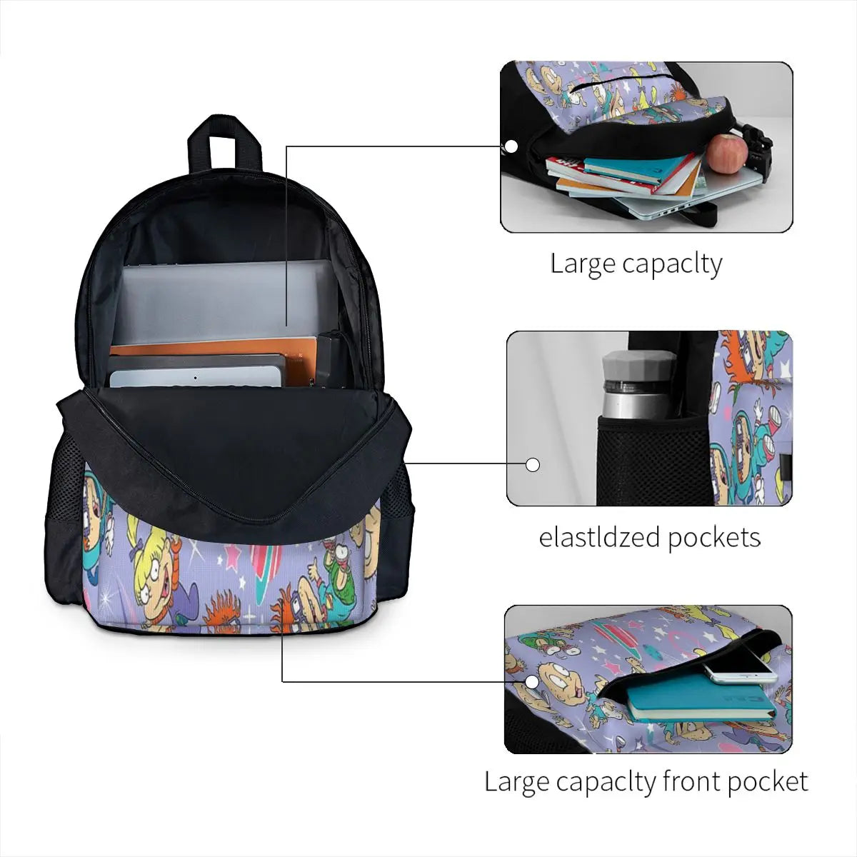 Rugrat Backpack for Men and Women