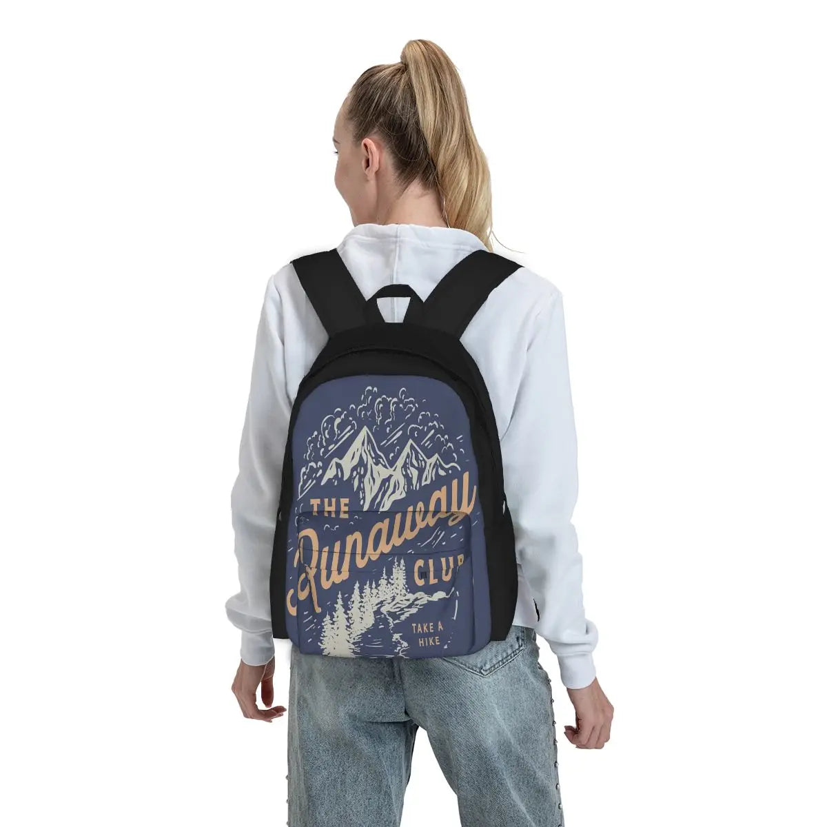 Runaway Backpacks Men's and Women's Recycled School Bag