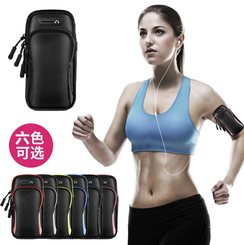 Water Resistant Running Armband for iPhone 13/12/11 Pro/XR, Galaxy S9/S8