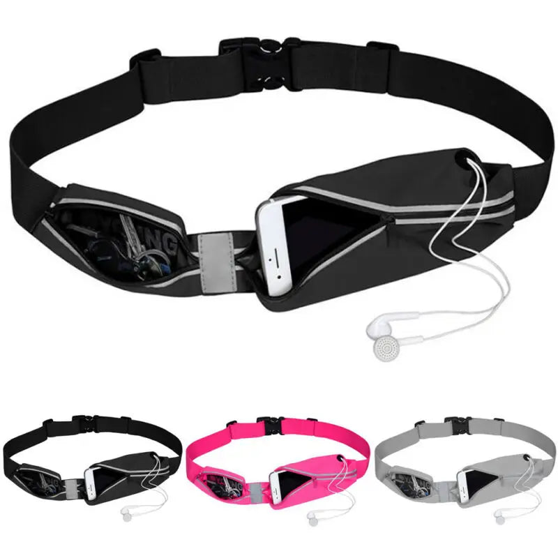 Waterproof Waist Bag Double Pocket Phone Belt High Quality Bag