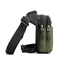 Multifunctional Outdoor Cycling Chest Bag - Waterproof and Durable