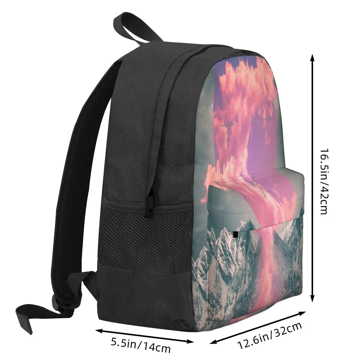 Ruptured Soul Backpacks Men's and Women's Travel Bags