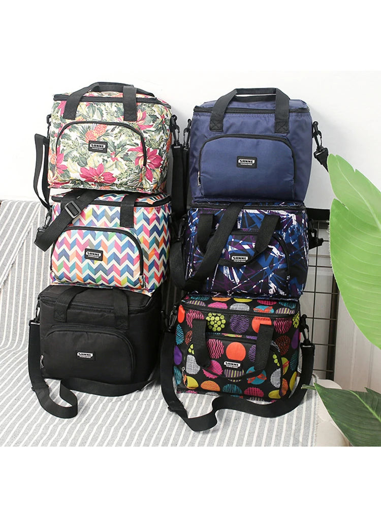 Thermal Lunch Bag for Women Cooler Ice Box YQ835