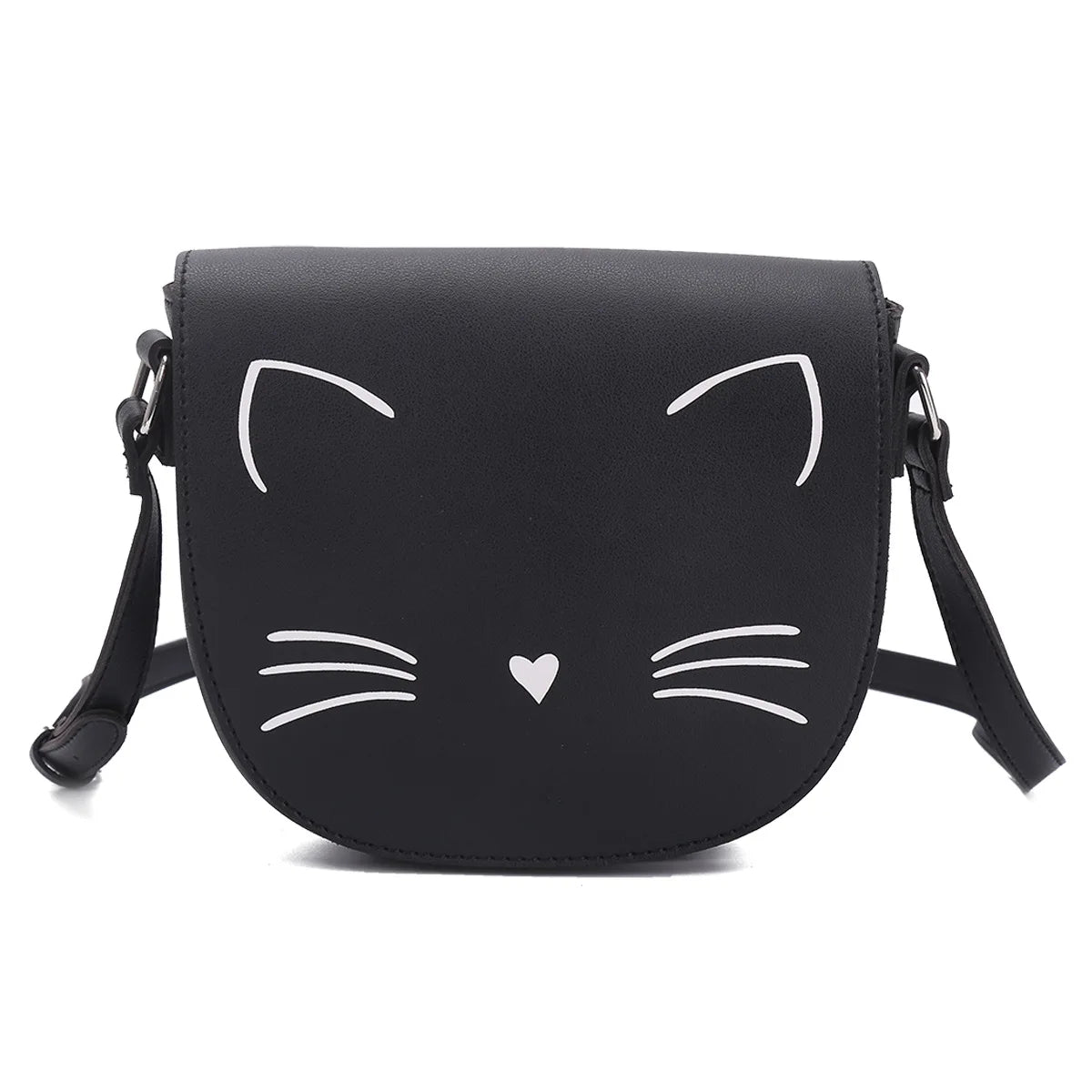 SCOFY Cat Prints Shoulder Bag for Women Girls Crossbody Bags
