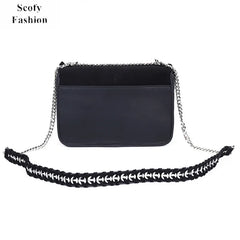 SCOFY Mini Flap Crossbody Bags Soft Suede Chain Tassel Shoulder Bags for Women