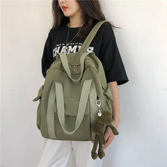 Waterproof Nylon Women Backpack Female Backpack School Backpack For Girls