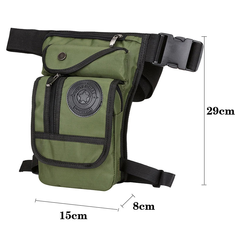 Nylon Waist Bag Outdoor Trip Belt Bag Chest Bag