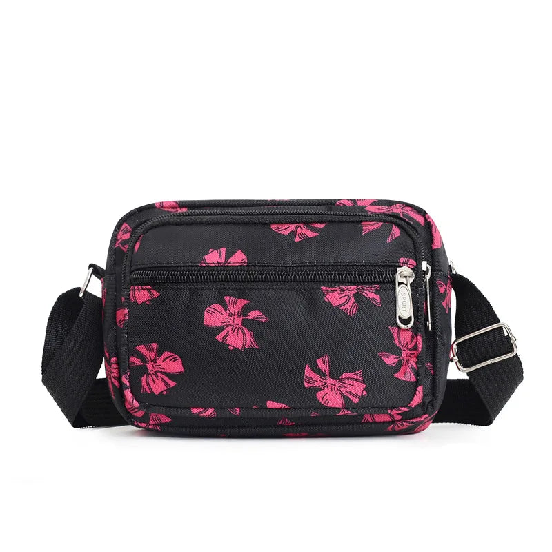 SHYAA Nylon Fabric Diagonal Women's Bag Middle-aged Mommy Bag