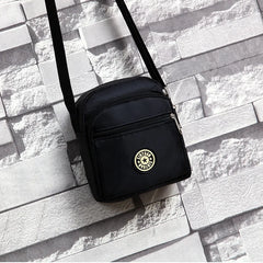 Waterproof Nylon Crossbody Multi-layer Small Messenger Bag