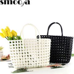 Hand-Woven Messenger Bag Single Shoulder Beach Bag