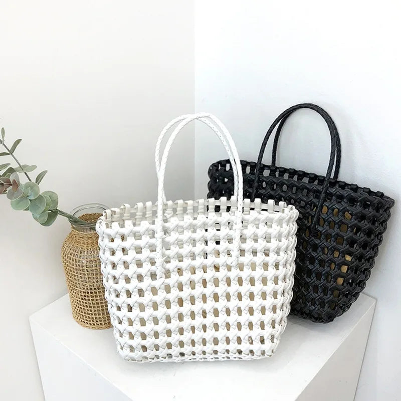 Hand-Woven Messenger Bag Single Shoulder Beach Bag