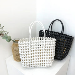 Hand-Woven Messenger Bag Single Shoulder Beach Bag