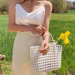 Hand-Woven Messenger Bag Single Shoulder Beach Bag