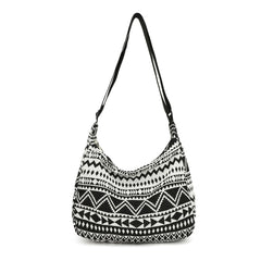 Canvas Shoulder Bag Art Paintings Print Crossbody for Women