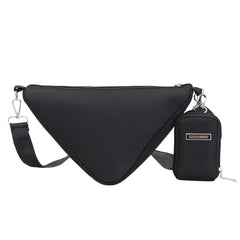Women Triangle Chain Underarm Shoulder Bags High Solid Bags