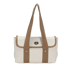 Canvas Shopper Shoulder Bag for Women Large Capacity Totes Handbag