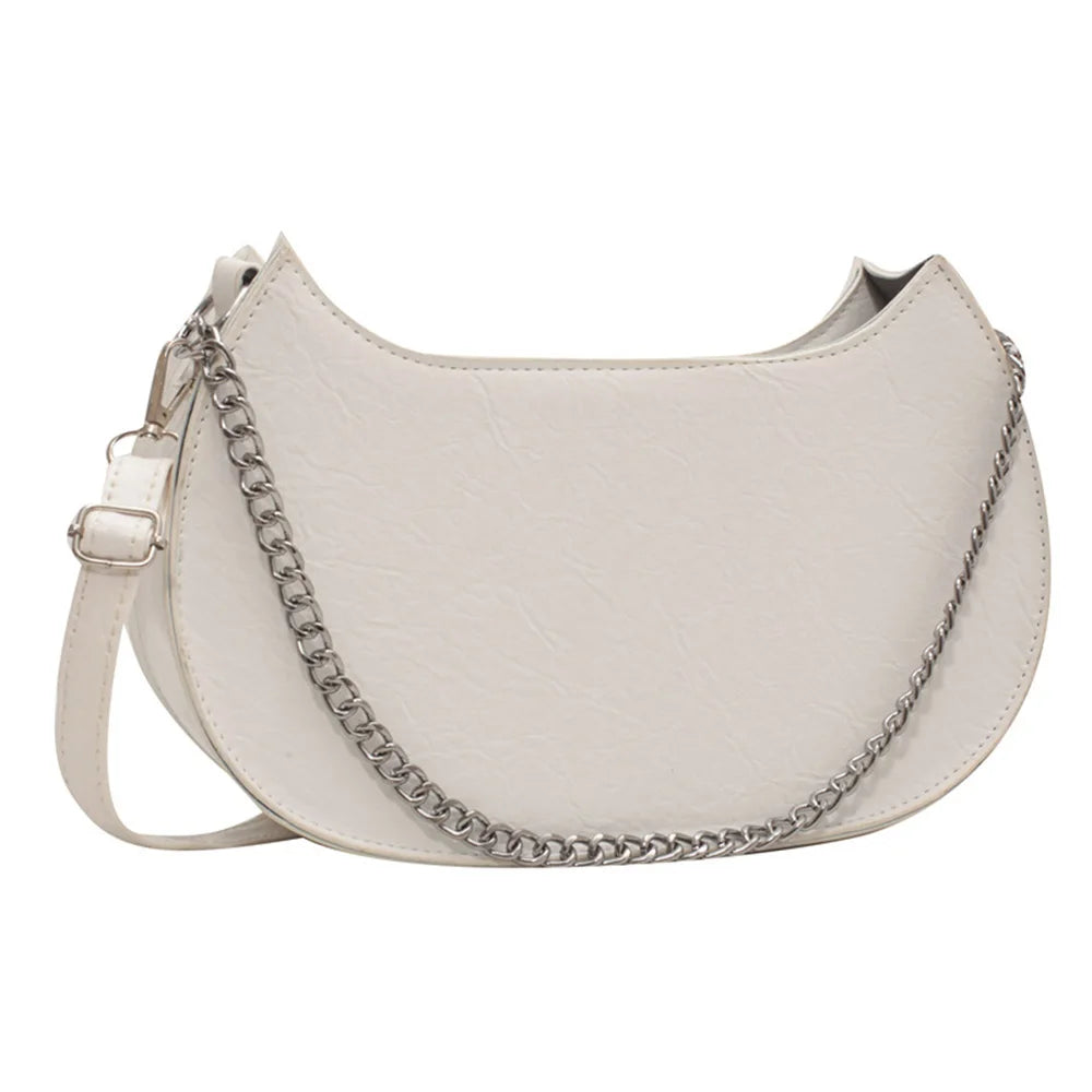 Women Crossbody Bag PU Leather Small Shoulder Bag