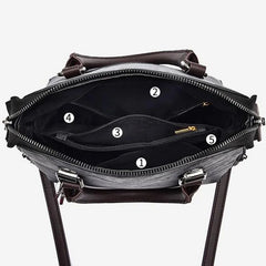 Vintage Tote High Leather Shoulder Bag Ladies Travel Top-hand Bags