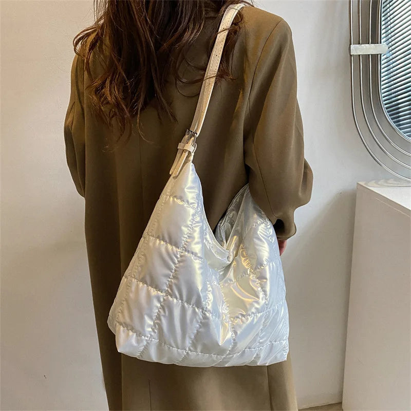 Winter Crossbody Hand Bag Bucket Shoulder Bag