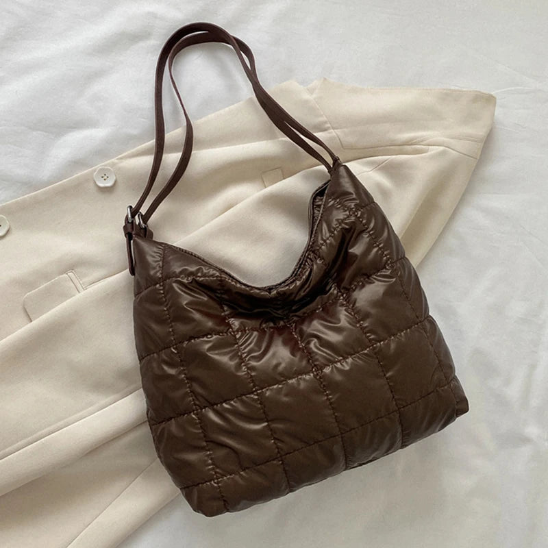 Winter Crossbody Hand Bag Bucket Shoulder Bag