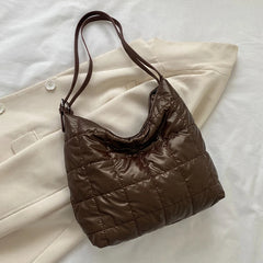 Winter Crossbody Hand Bag Bucket Shoulder Bag
