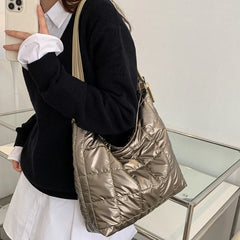 Winter Crossbody Hand Bag Bucket Shoulder Bag