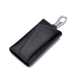 Vintage Leather Key Holders Men Women Business Housekeeper Key Case