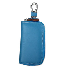 Leather Key Wallets Men & Women Car Key Holder Multi-function Organizer