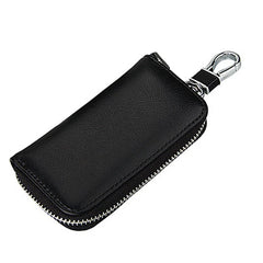 Leather Key Wallets Men & Women Car Key Holder Multi-function Organizer