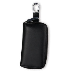 Leather Key Wallets Men & Women Car Key Holder Multi-function Organizer