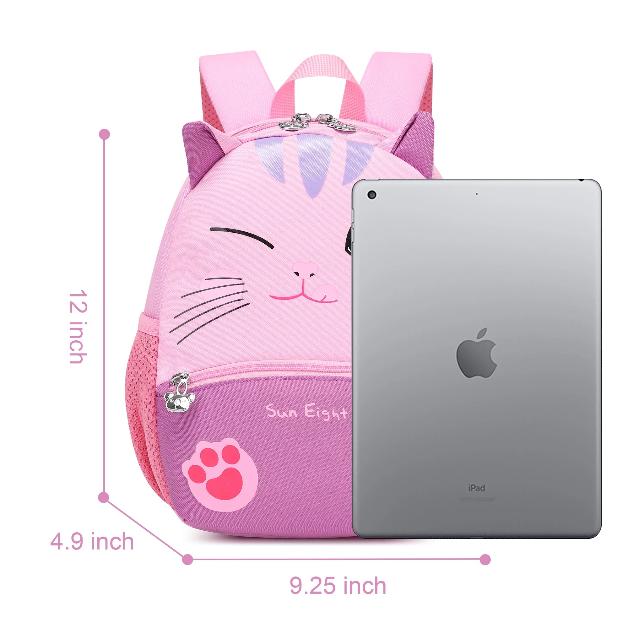 Girls School Backpack for 3-8 Year Old Kids