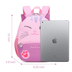 Girls School Backpack for 3-8 Year Old Kids