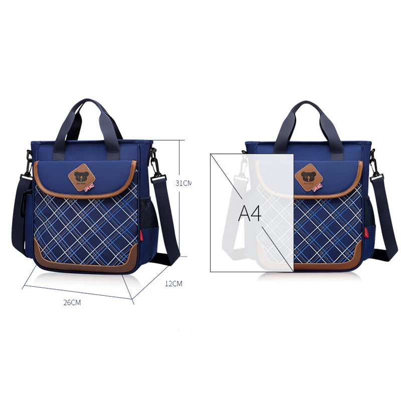 Kids School Bag Messenger Food Bag Children Handbag Unisex Kid Bags