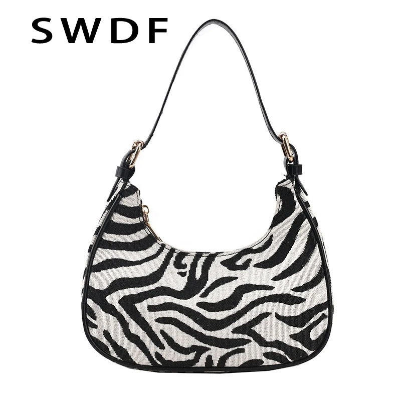 Leopard Print Small Shoulder Bag for Women